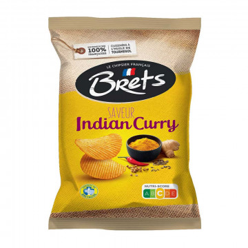 Chips saveur indian curry 125g