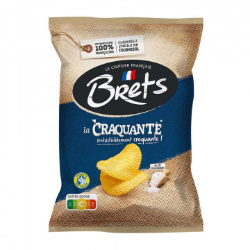 Chips nature ondulée 125g