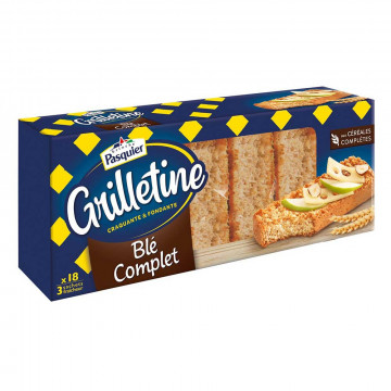 Grilletines au blé complet...