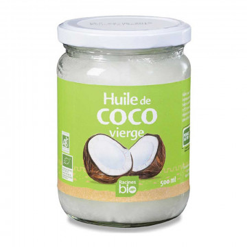 Huile de coco racines bio...