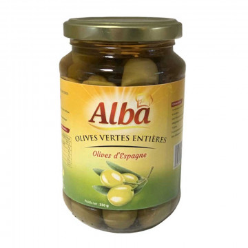 Olives vertes entières en...