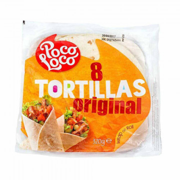 8 Tortillas original 320g