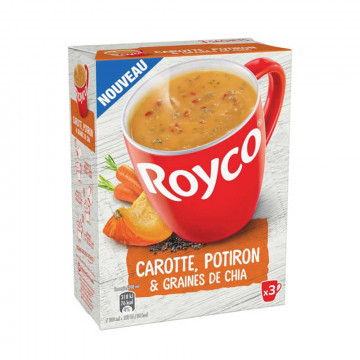 Soupe instantanée carotte...