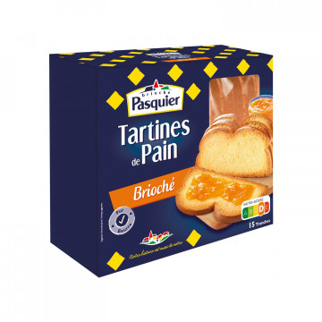 Tartines de pain grillé...