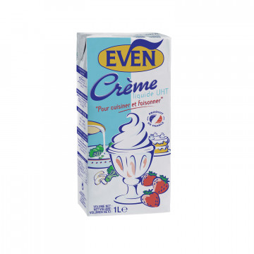 Crème liquide UHT 35% MG 1L
