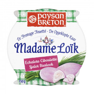 Fromage fouetté échalote...