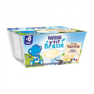 P'tit brassé vanille x4
