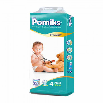 Couche Pomiks maxi 9-18 kg...
