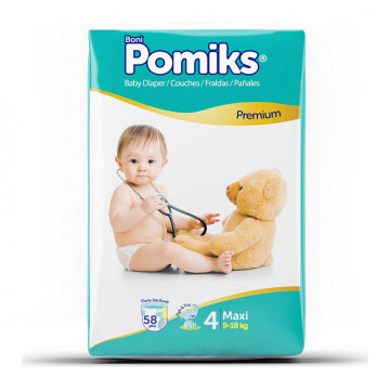 Couche Pomiks maxi 9-18 kg...