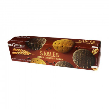 Sablé céréale chocolat au...