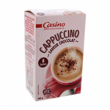 Cappuccino saveur chocolat...