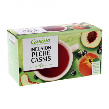 Infusion pêche cassis 25...