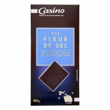 Tablette de chocolat noir...