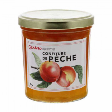 Confiture pêche 370g
