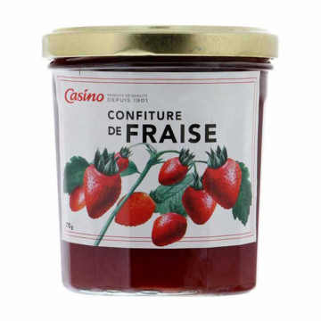 Confiture fraise 370g