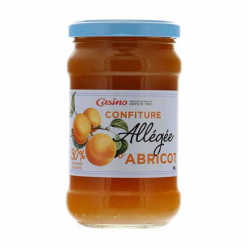 Confiture allégée abricot 340g