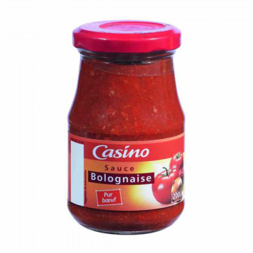 Sauce bolognaise pur buf 200g
