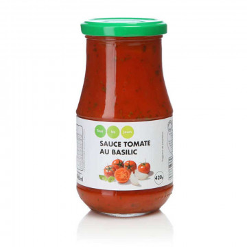 Sauce tomate au basilic 420g