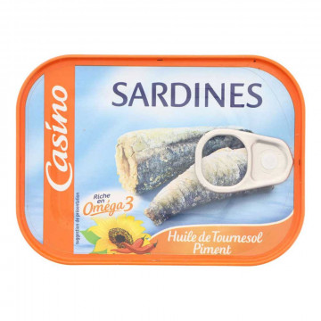 Sardines à l'huile de...
