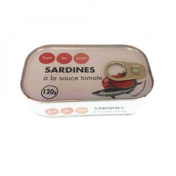 Sardines à la sauce tomate...