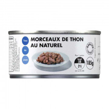 Thon en morceau au naturel...