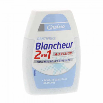 Dentifrice blancheur 2en1...