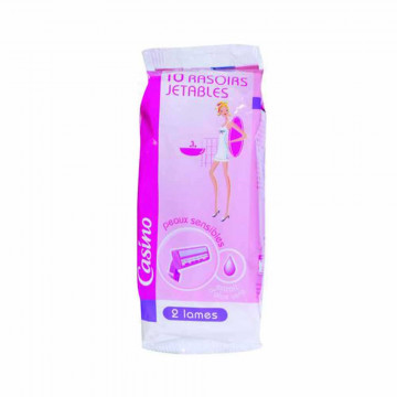Rasoir jetable femme double...
