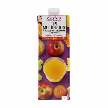 Jus multifruits brique 1L