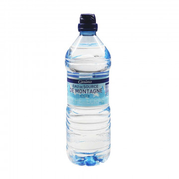 Eau de montagne bouchon...