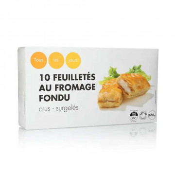 Feuilletés au fromage fondu...