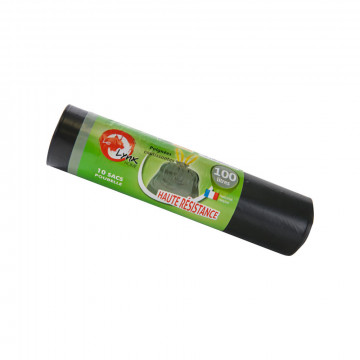 10 Sacs poubelle 100L
