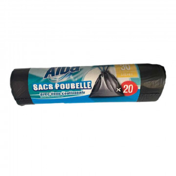 20 Sacs poubelle 30L