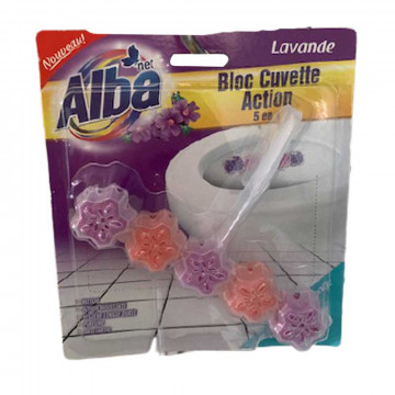 Bloc cuvette lavande 5en1