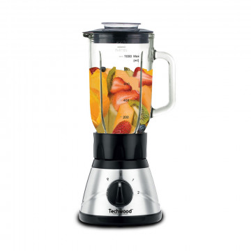 Blender inox bol verre 1L