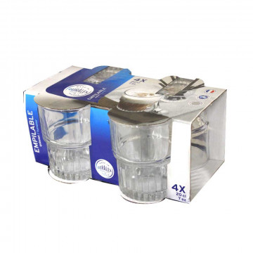 Verre Empilable transparent...