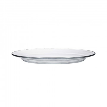Plat ovale Lys transparent...