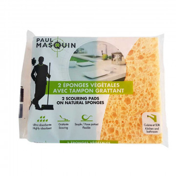 2 Éponges végétales tampon...