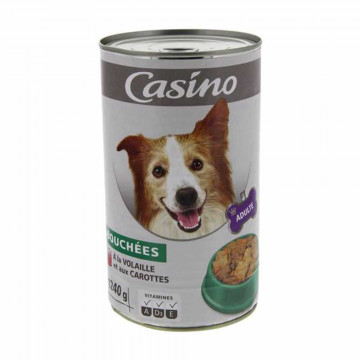 Bouchées pour chien à la...