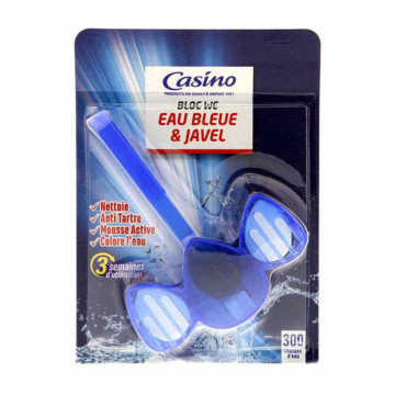 Bloc WC eau bleue et javel