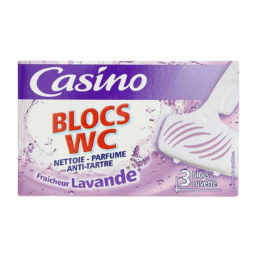 3 Blocs WC solide fraicheur...