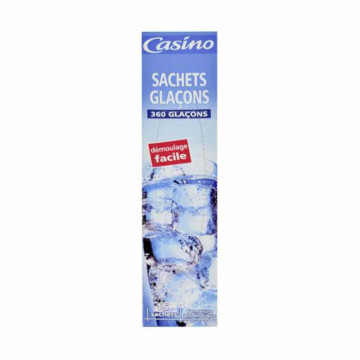 Sacs à 360 glaçons x15