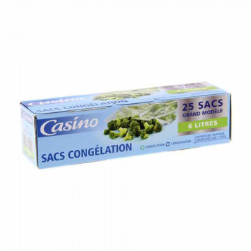 Sacs congélation GM 6...