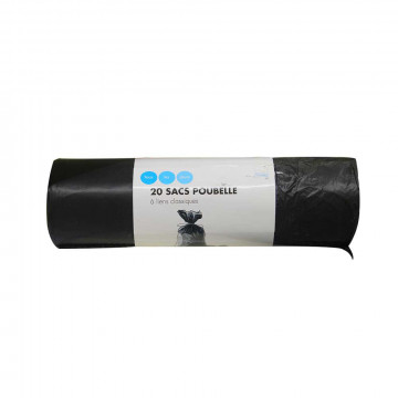 20 Sacs poubelles 100L