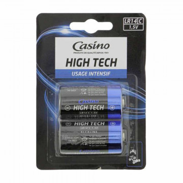 2 Piles LR14 1.5V High tech