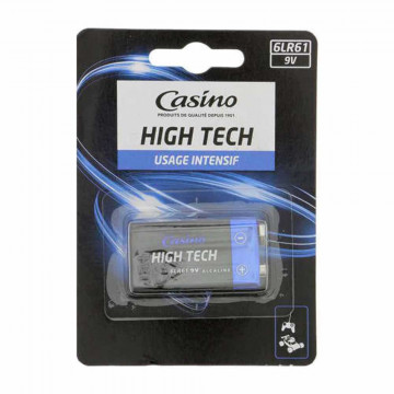 1 Pile 6LR61 9V High tech