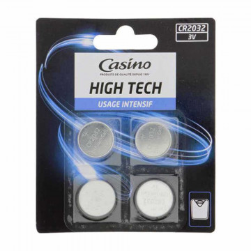 4 Piles CR2032 Classic High...
