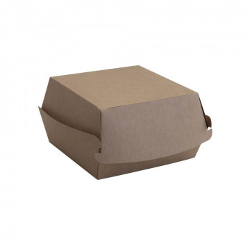 Coque Burger Kraft Brun...