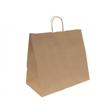 Sac cabas Kraft Brun avec...