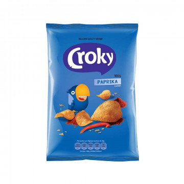 Chips croky paprika 100g