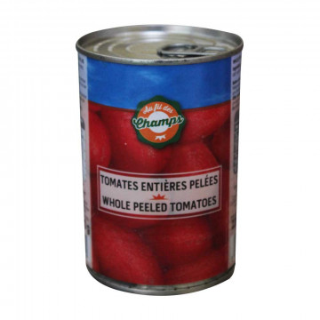 Conserve de tomates pelées...